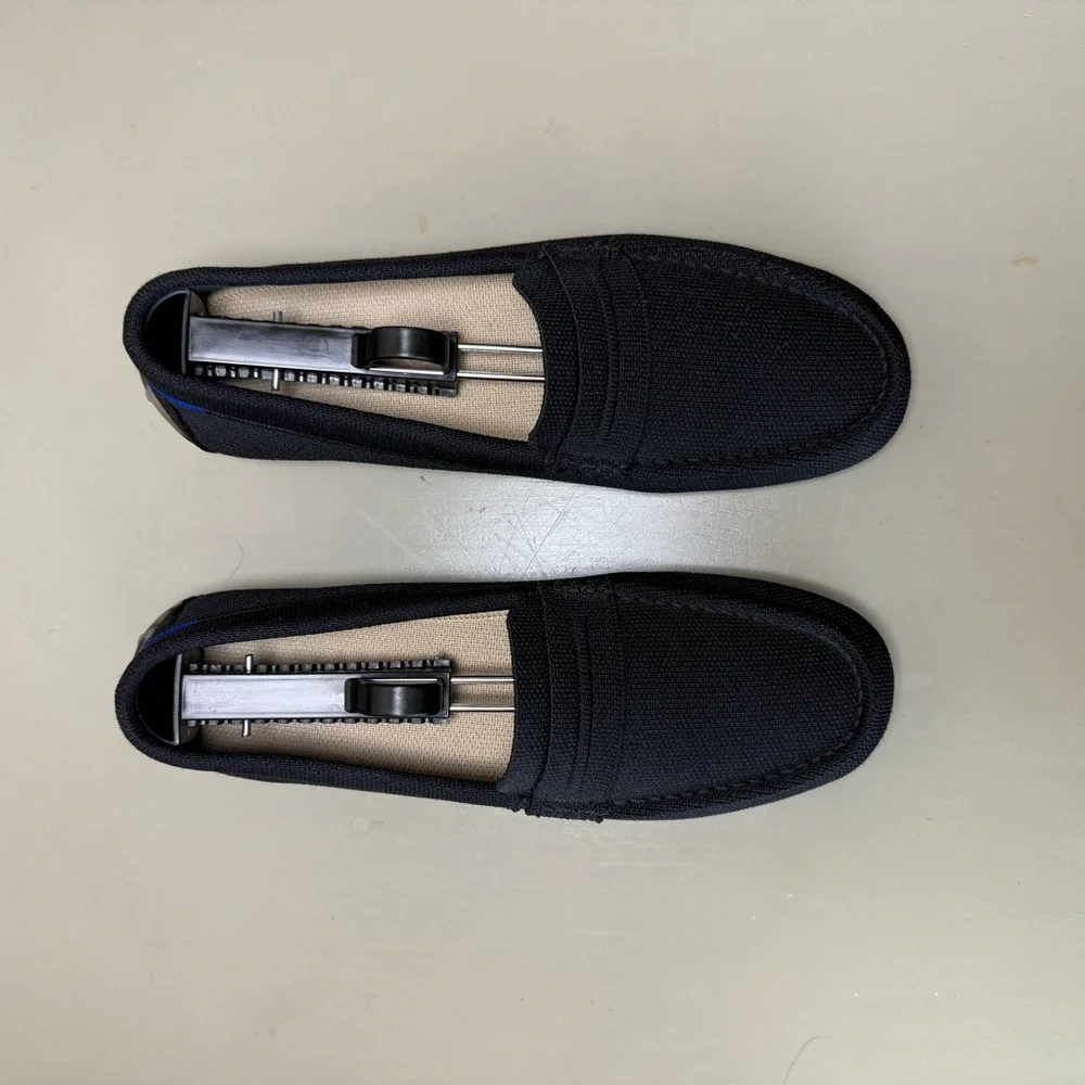 Rothy’s The Driver Loafers Black Size 8.5 Women’s - Picture 2 of 9